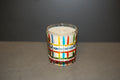 Scented Candle, Colorful Textured Glass Cup (Copy)
