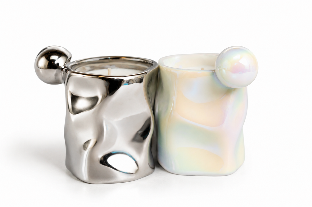 Modern Art Candle Holders – Luxury Decorative Vessel Set