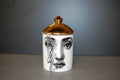 Opium Artistic Portrait Candle in Ceramic Vessel
